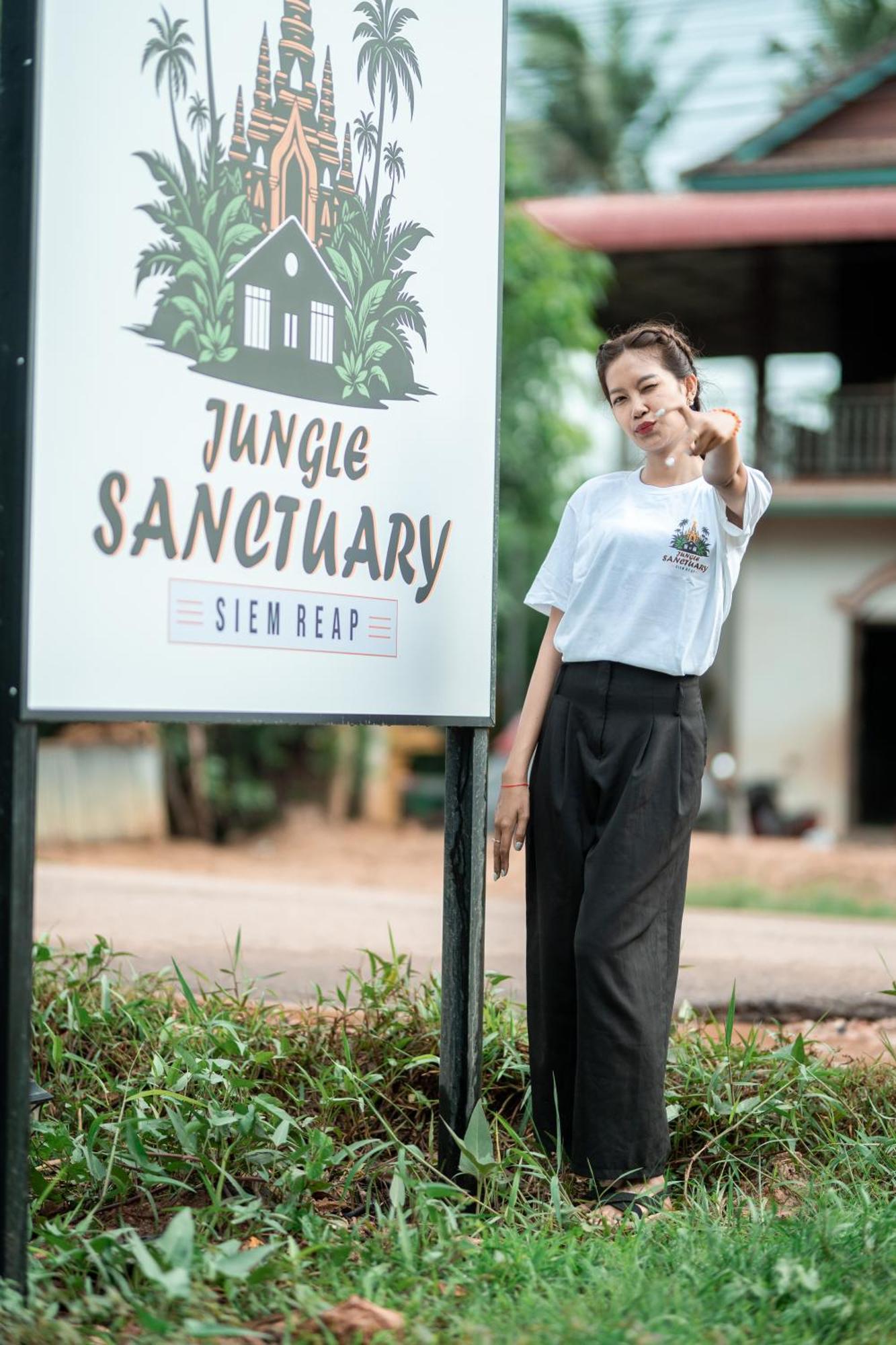 Jungle Sanctuary Hotel เสียมราฐ ภายนอก รูปภาพ