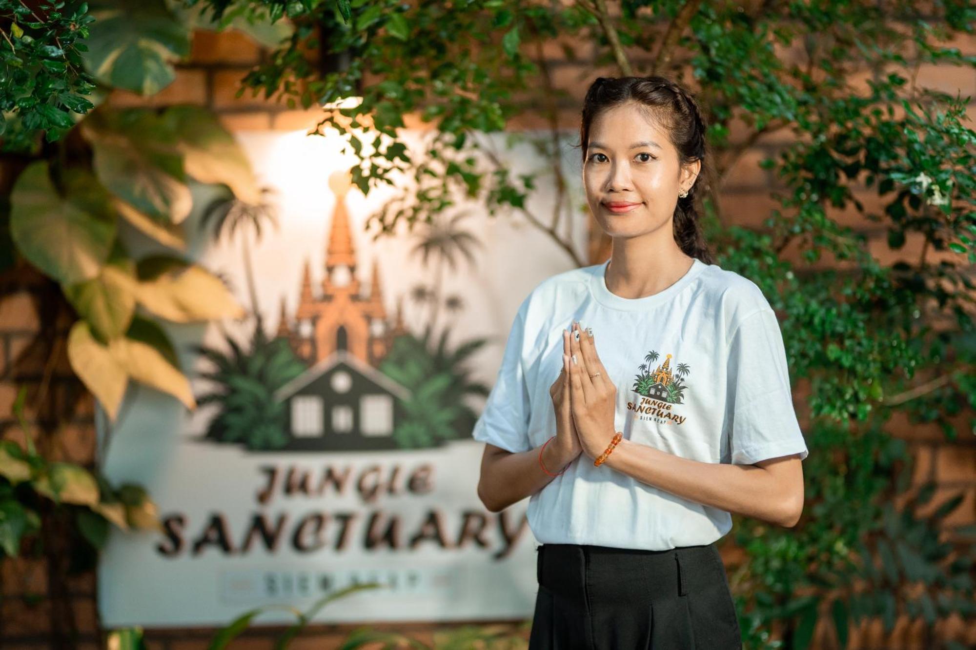 Jungle Sanctuary Hotel เสียมราฐ ภายนอก รูปภาพ